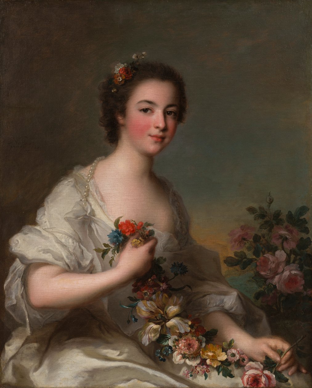 Retrato de uma Senhora de Jean-Marc Nattier