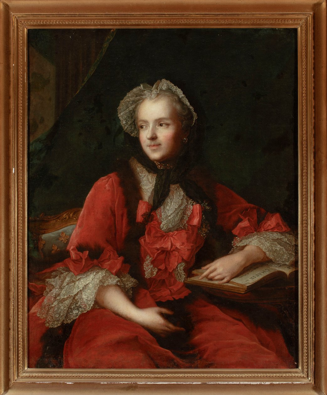 Retrato de Maria Leszczyńska de Jean-Marc Nattier