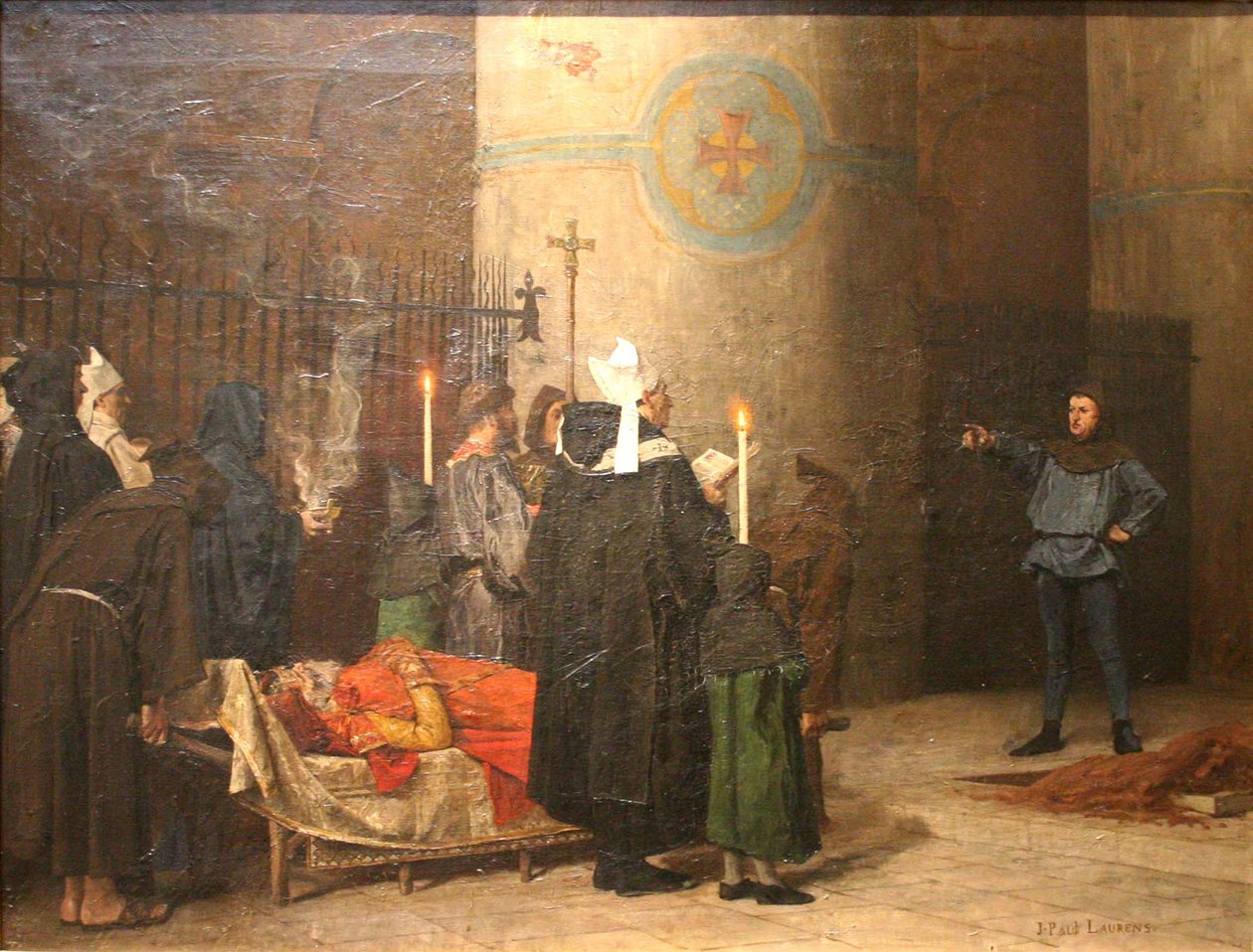 O funeral de Guilherme, o Conquerantn de Jean Paul Laurens