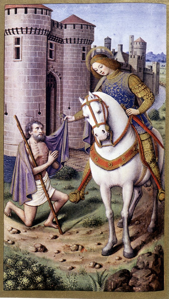São Martinho depois de Jean Bourdichon de Jean (after) Bourdichon