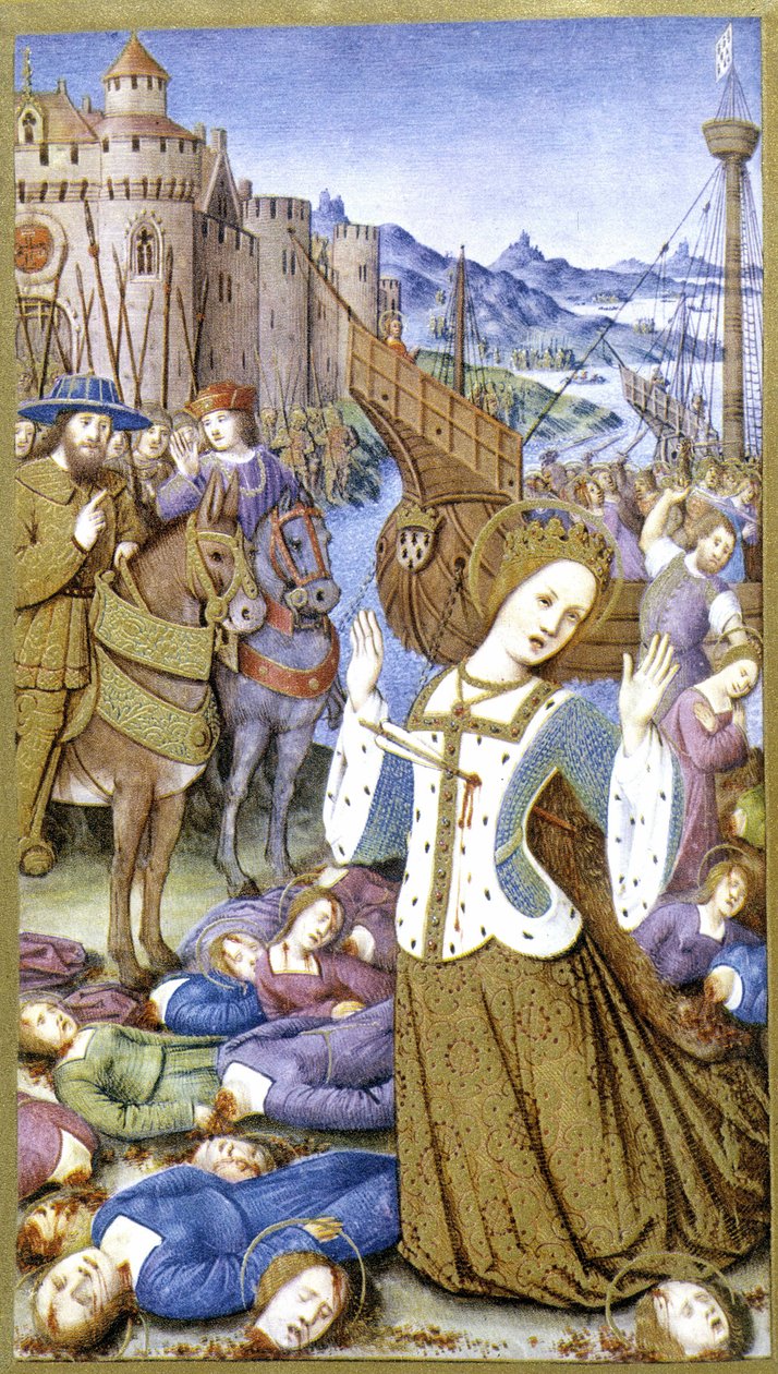 Saint Ursule depois de Jean Bourdichon de Jean (after) Bourdichon
