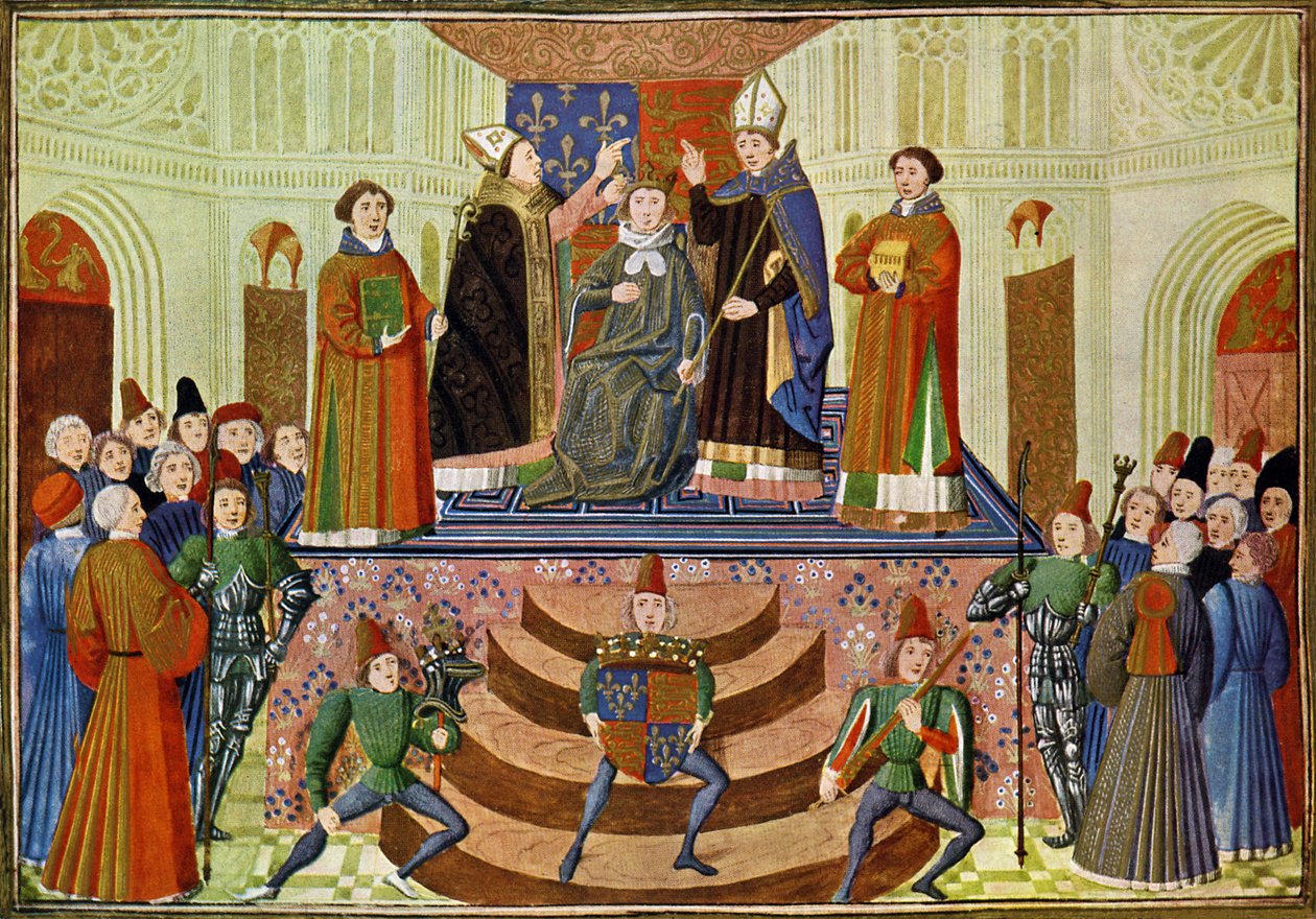 A Coroação de Henrique IV de Inglaterra de Jean (after) Froissart