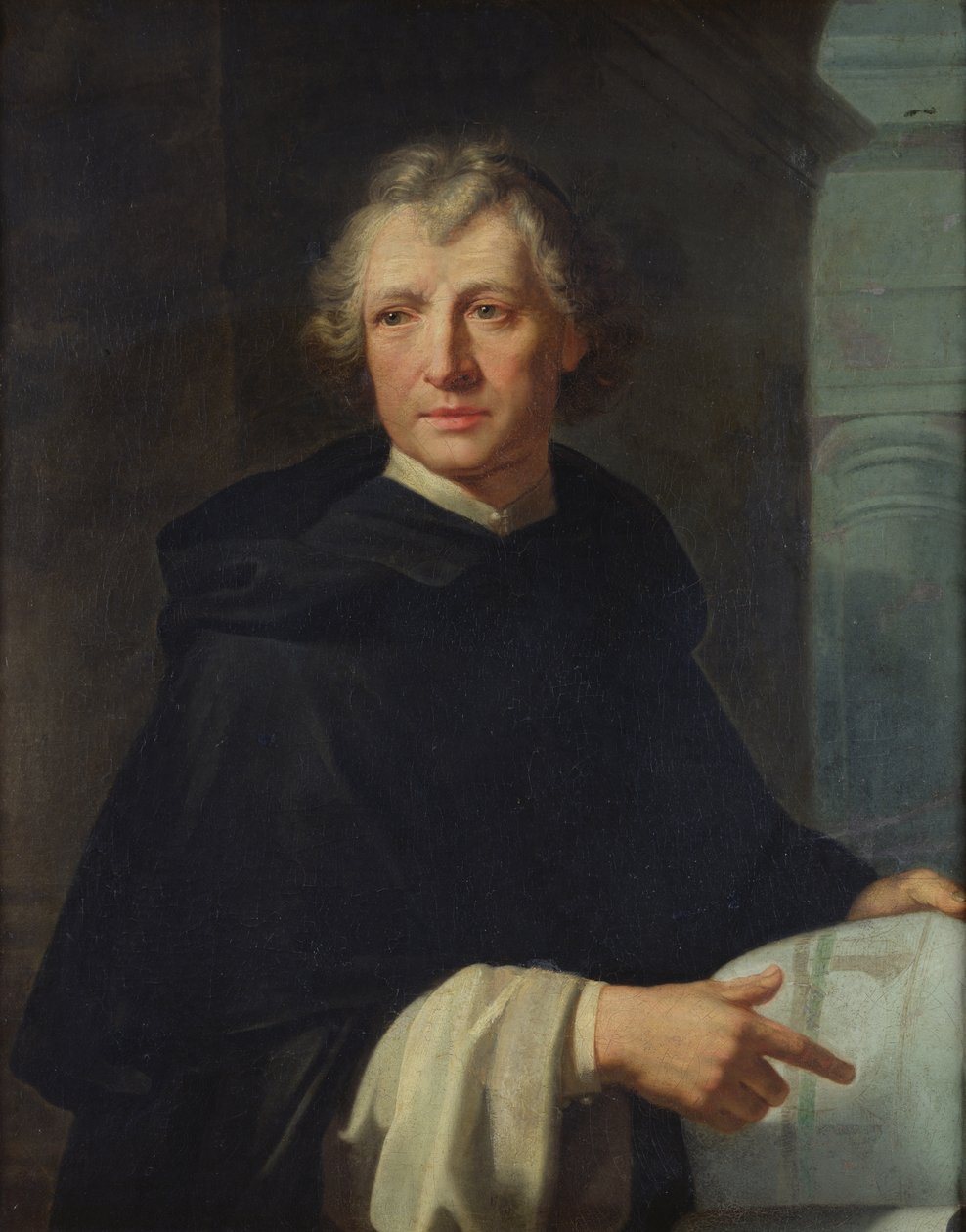 Retrato do Irmão François Romain (1646-1735) de Jean 1662 1753 Andre