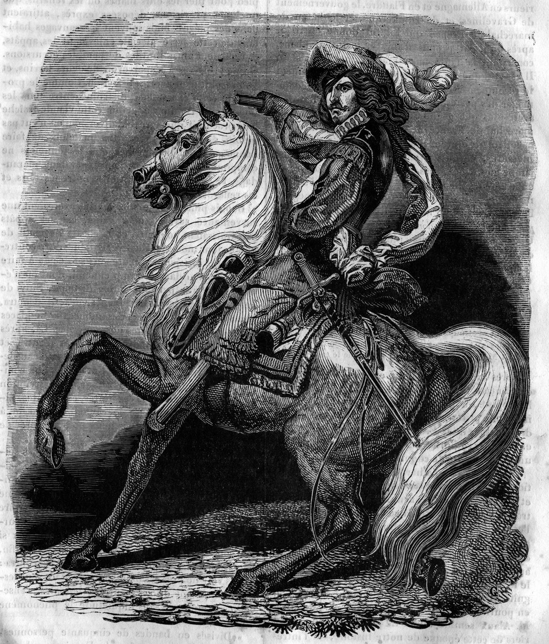 Retrato de Josias Rantzau, Senhor de Bothkamp de Jean Alaux