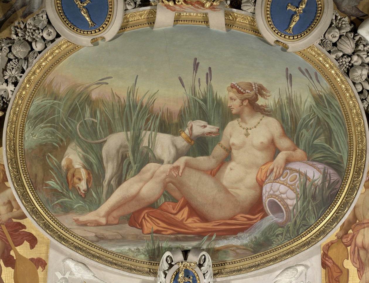 A ninfa de Fontainebleau de Jean Alaux
