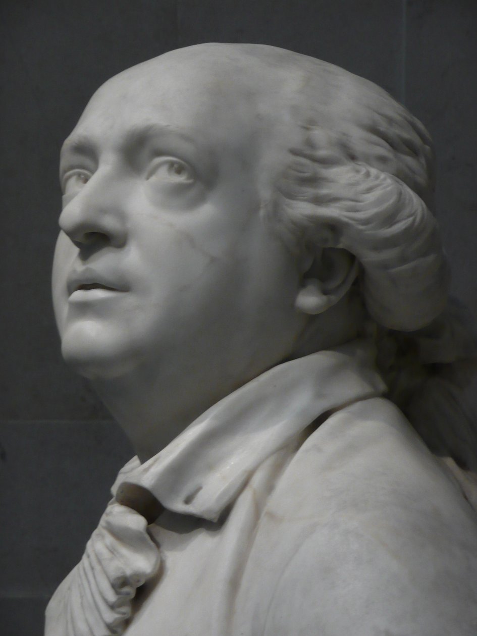Conde Alessandro di Cagliostro 1743-1795 Detalhe, 1786 de Jean Antoine Houdon