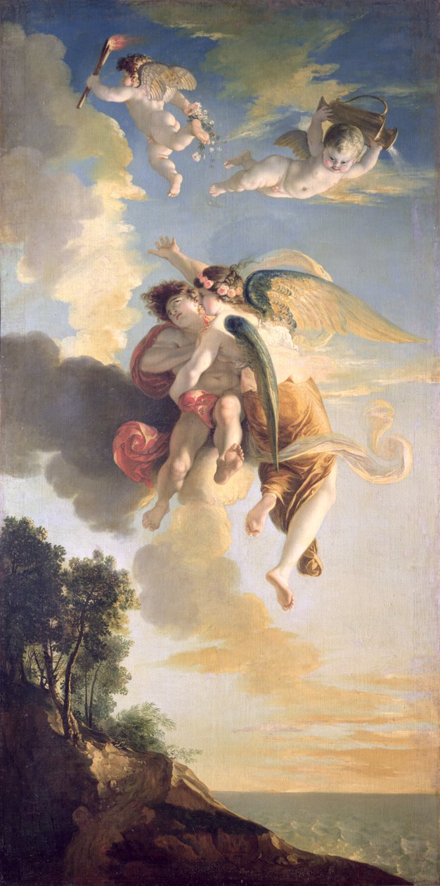 Aurora subindo os céus de Jean Antoine Julien de Parme