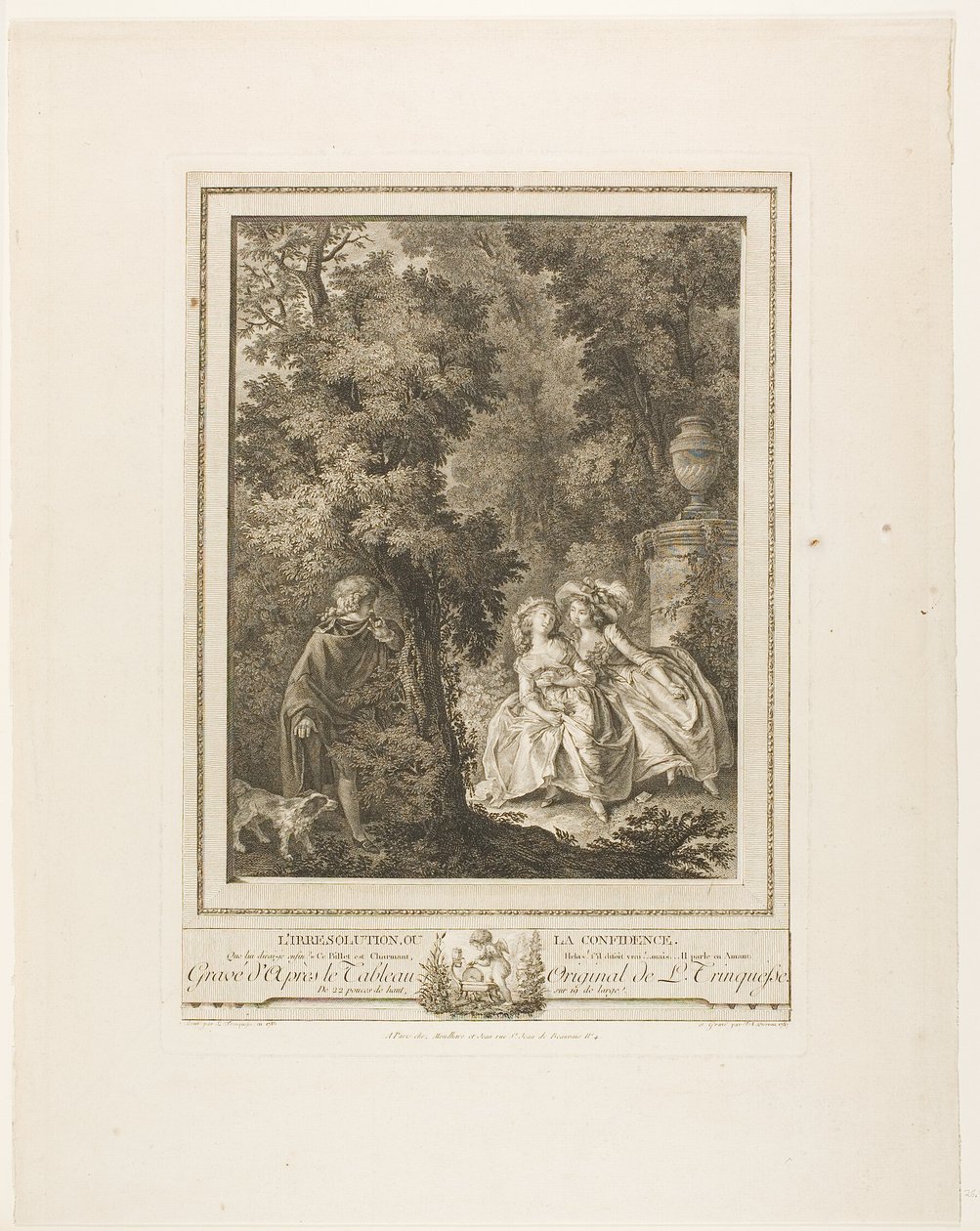 Irresolução, ou a Confiança de Jean Antoine Pierron