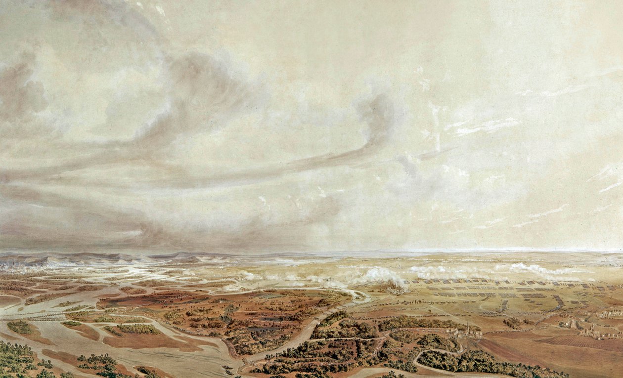 Batalha de Wagram (5-6 de Julho de 1809) : Vitória francesa contra os austríacos de Jean Antoine Simeon Fort