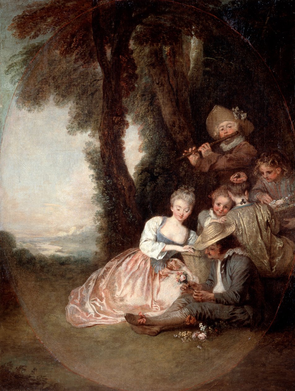 Concerto Champetre, 1715 de Jean Antoine Watteau