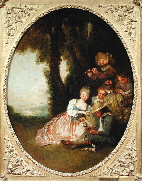 Concerto Champetre, 1715 de Jean Antoine Watteau