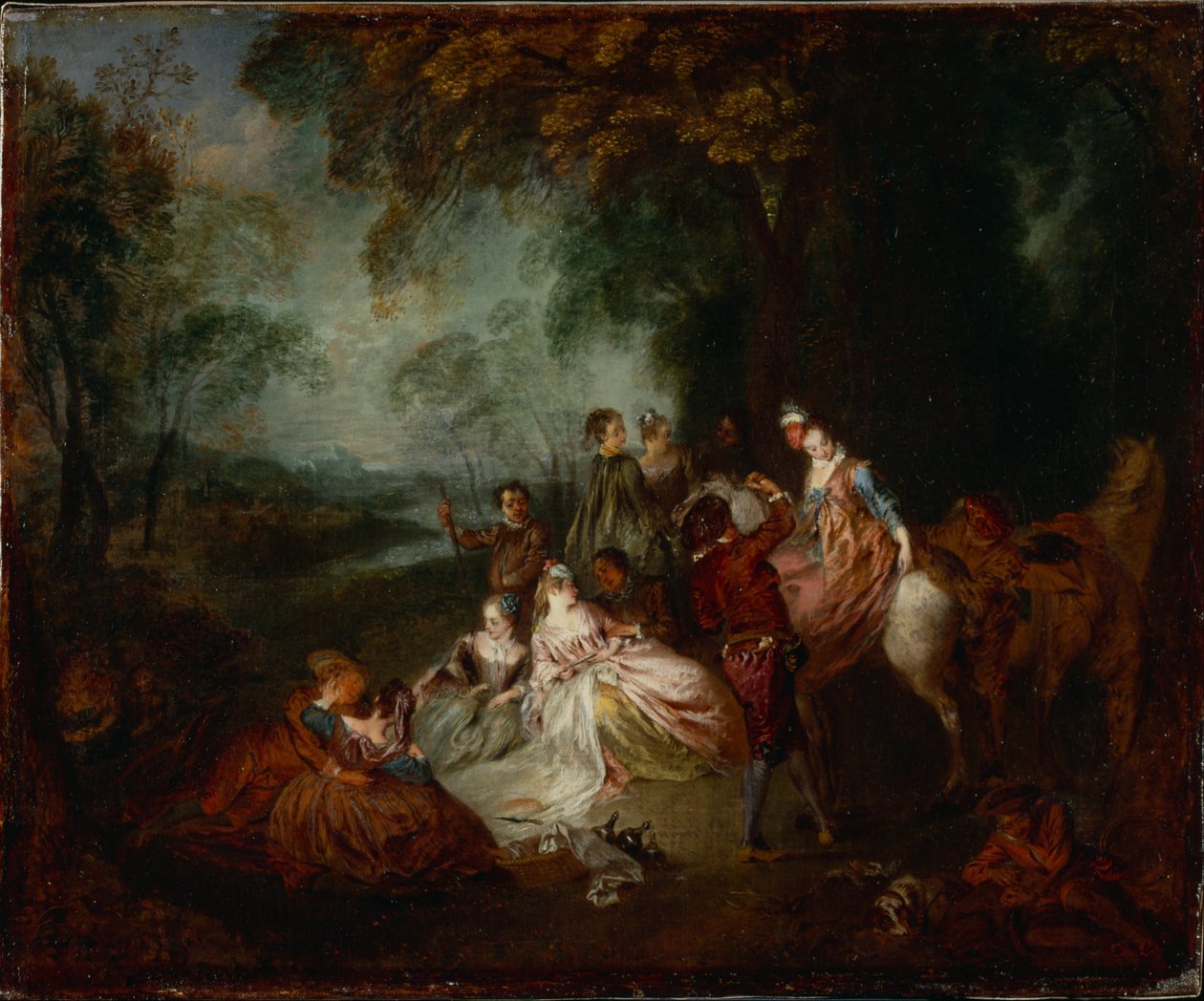Fete Champetre de Jean Antoine Watteau