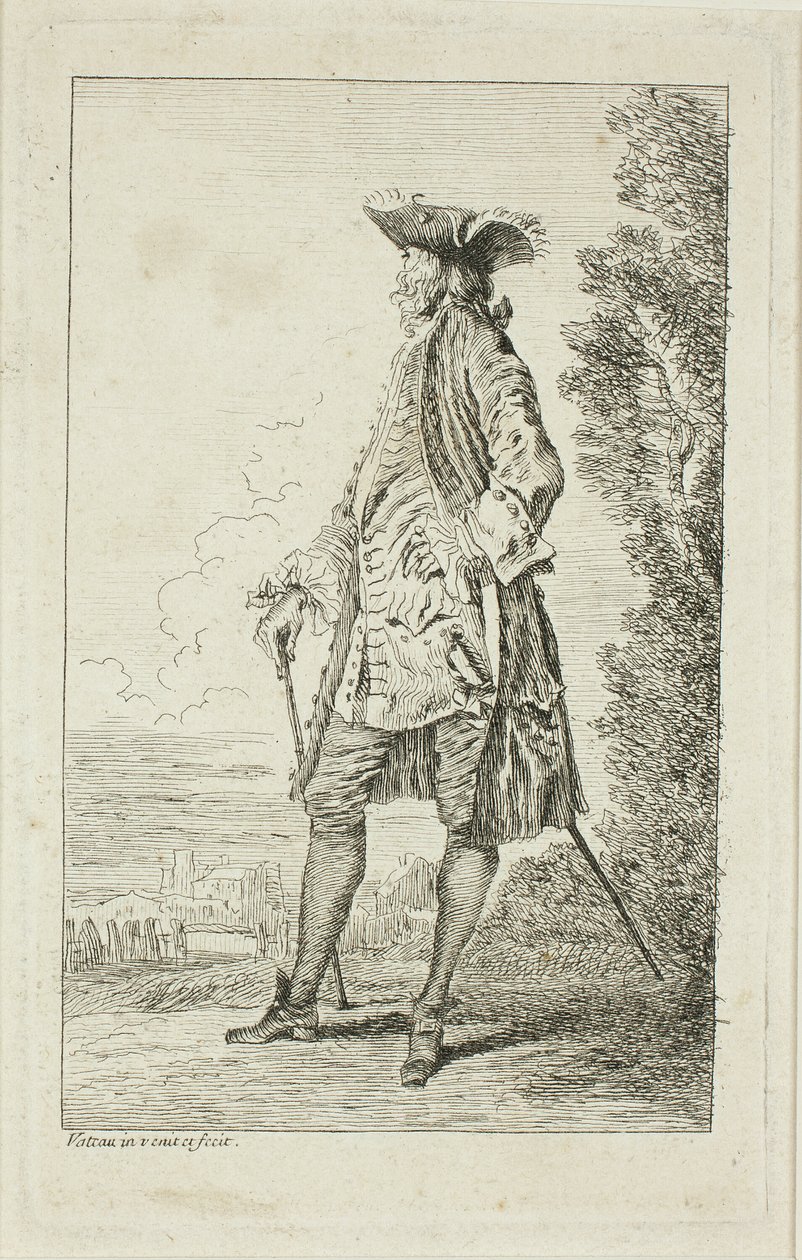 Figuras de modo de Jean Antoine Watteau