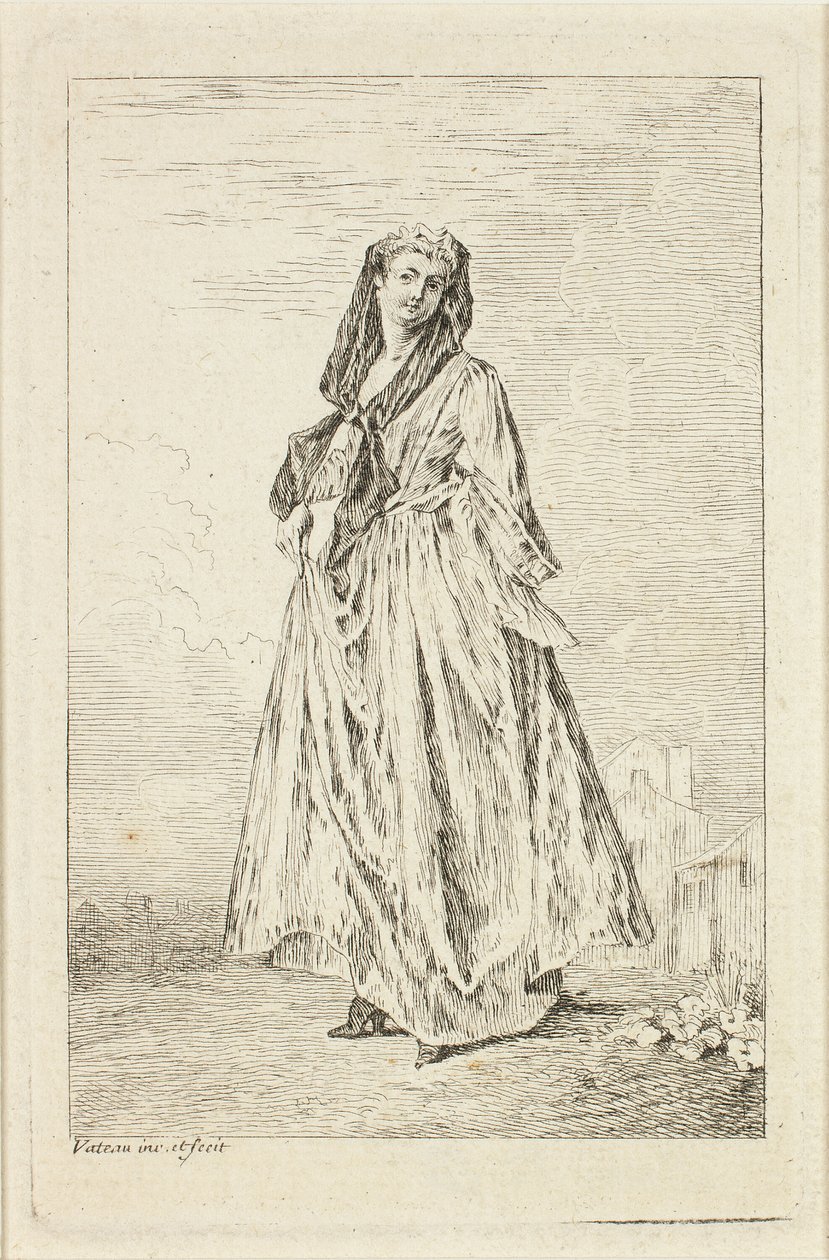 Figuras de modo de Jean-Antoine Watteau