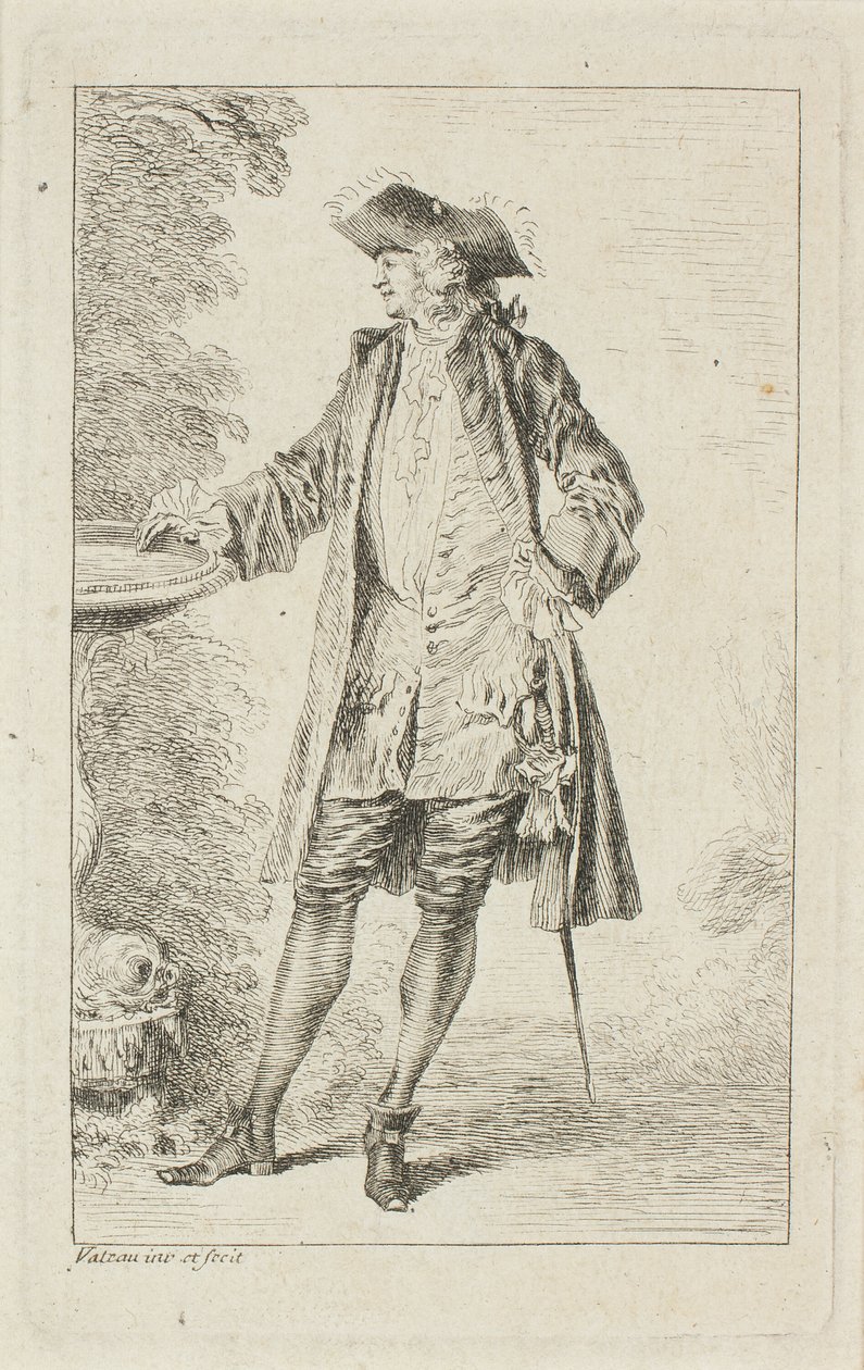 Figuras de modo de Jean Antoine Watteau