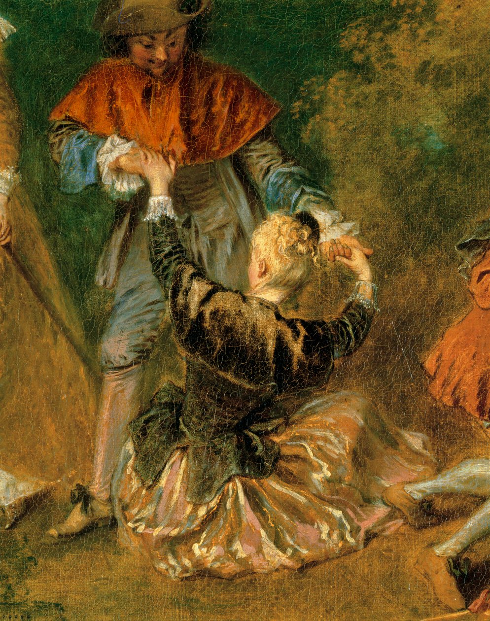 Embarque para Cythere ... de Jean Antoine Watteau
