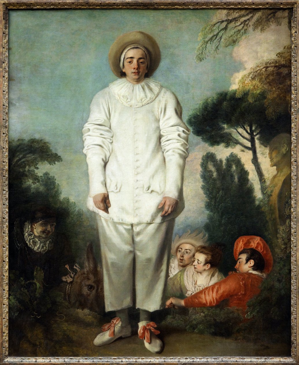 Pierrot, anteriormente conhecido como Gilles (óleo sobre tela) de Jean Antoine Watteau