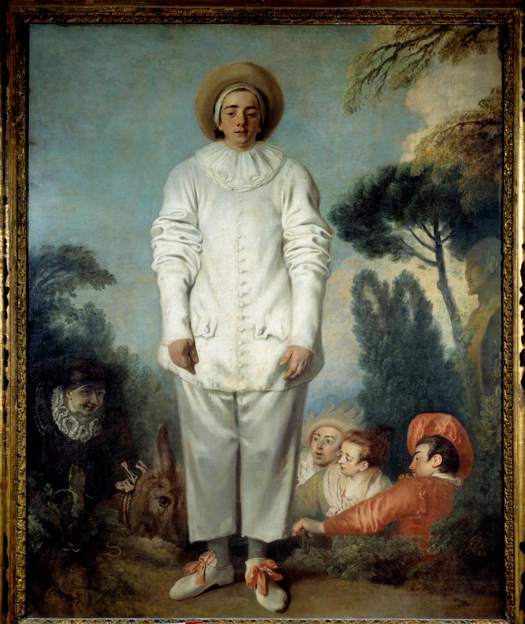 Pierrot, uma vez chamado Gilles. (Pedrolino, na Commedia dell
