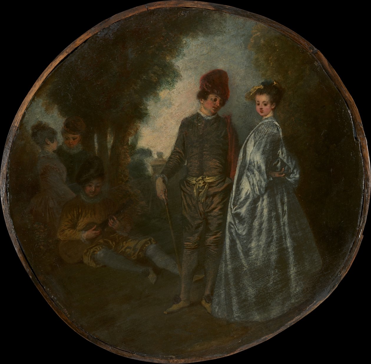 A Cascata de Jean Antoine Watteau