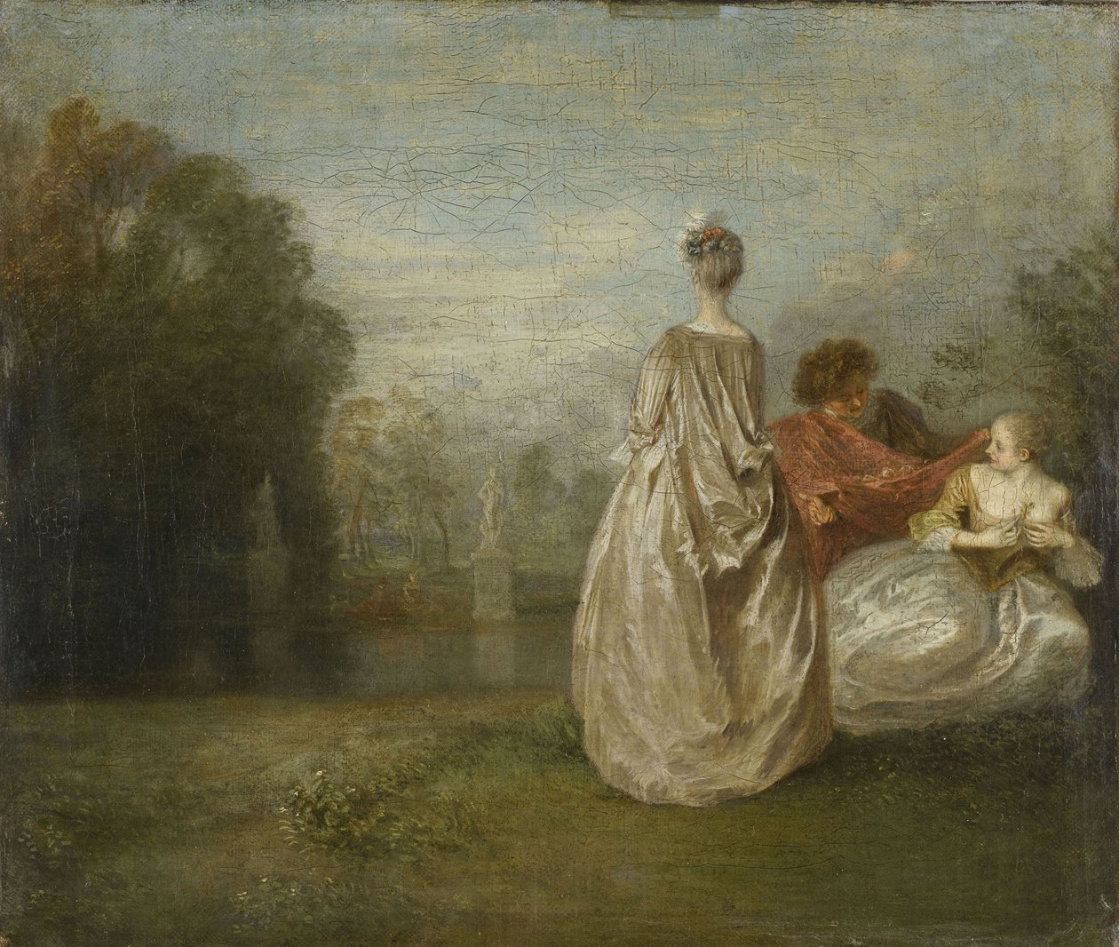 Os dois primos Os dois primos de Jean Antoine Watteau