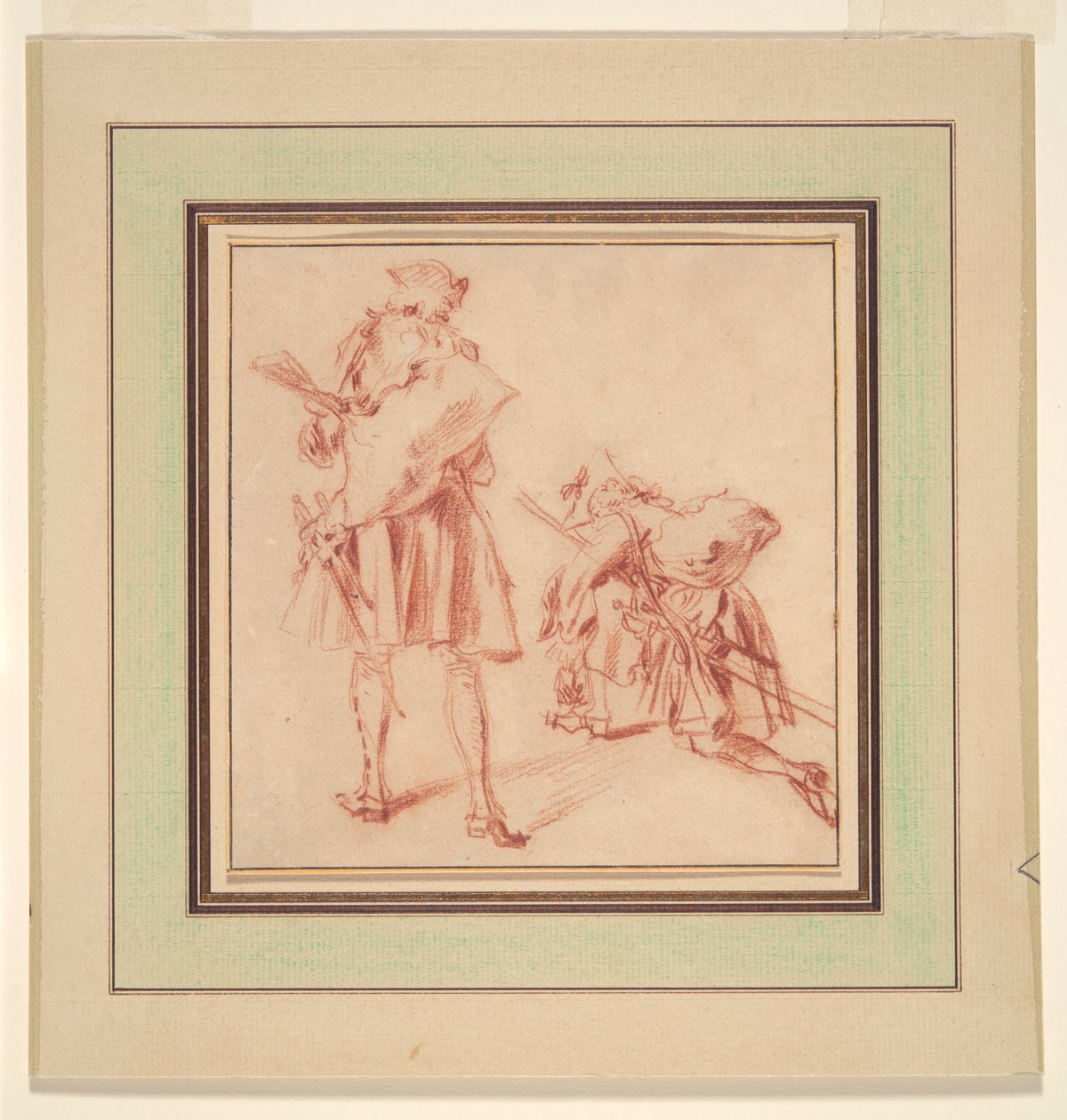 Dois Recrutas de Jean Antoine Watteau