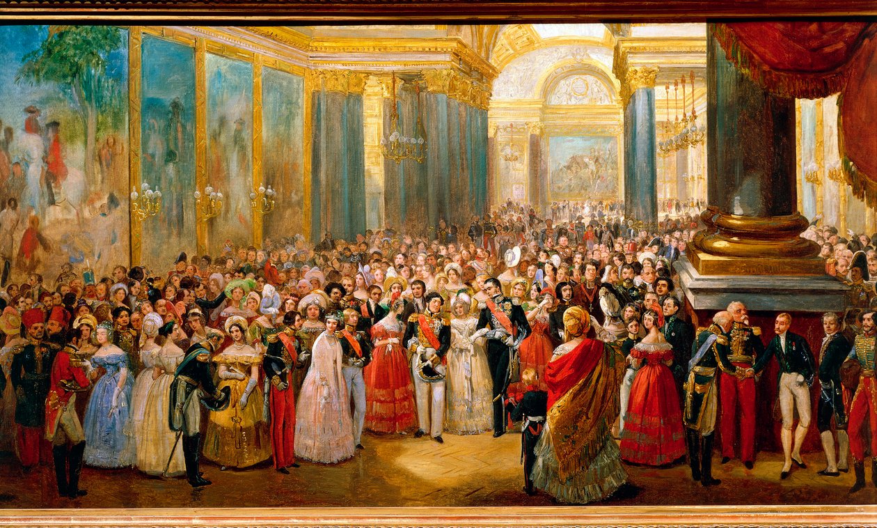 Inauguração da Galeria das Batalhas de Jean Auguste Bard