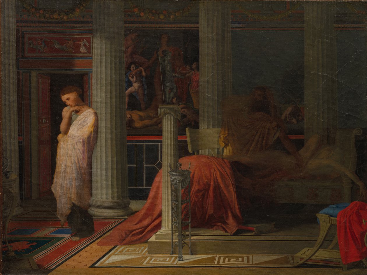 Antíoco e Estratonice de Jean Auguste Dominique Ingres