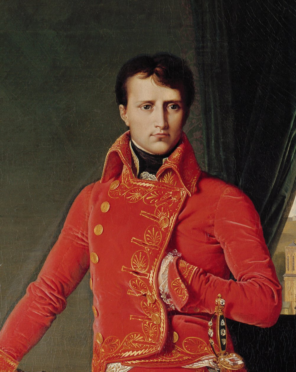 Bonaparte como primeiro cônsul de Jean Auguste Dominique Ingres