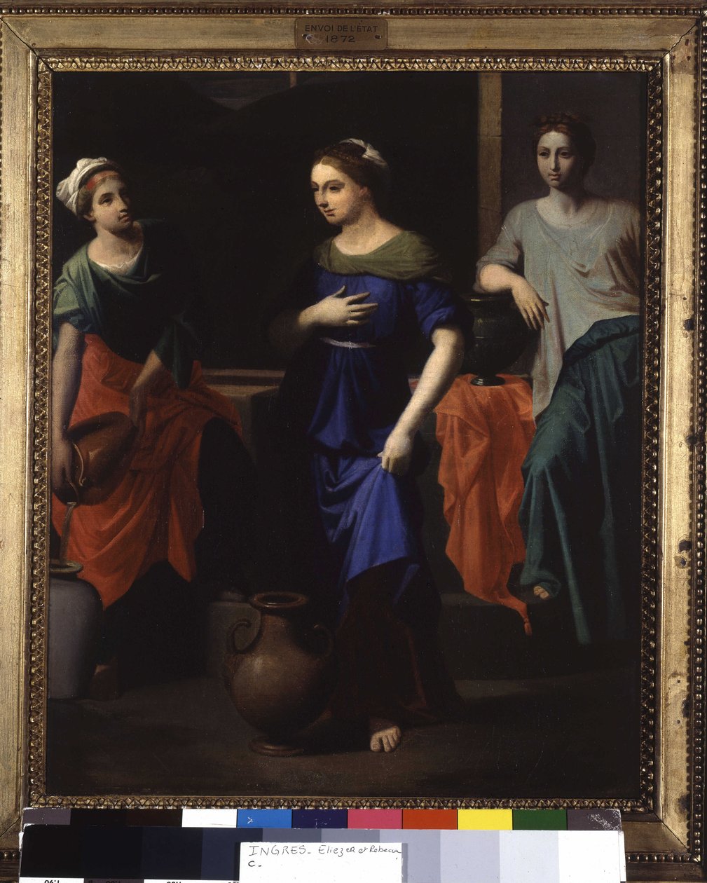 Eliezer e Rebecca de Jean Auguste Dominique Ingres
