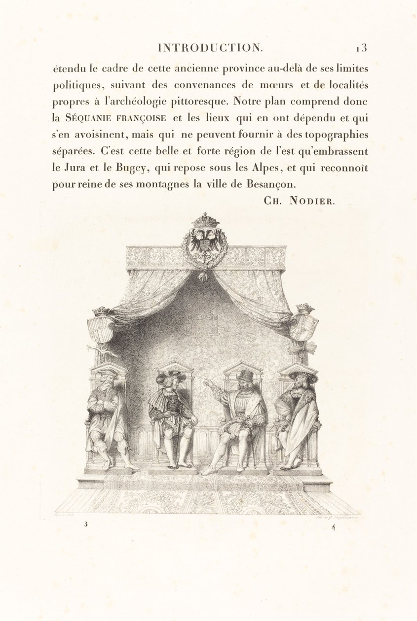 Quatro Magistrados de Besançon de Jean Auguste Dominique Ingres