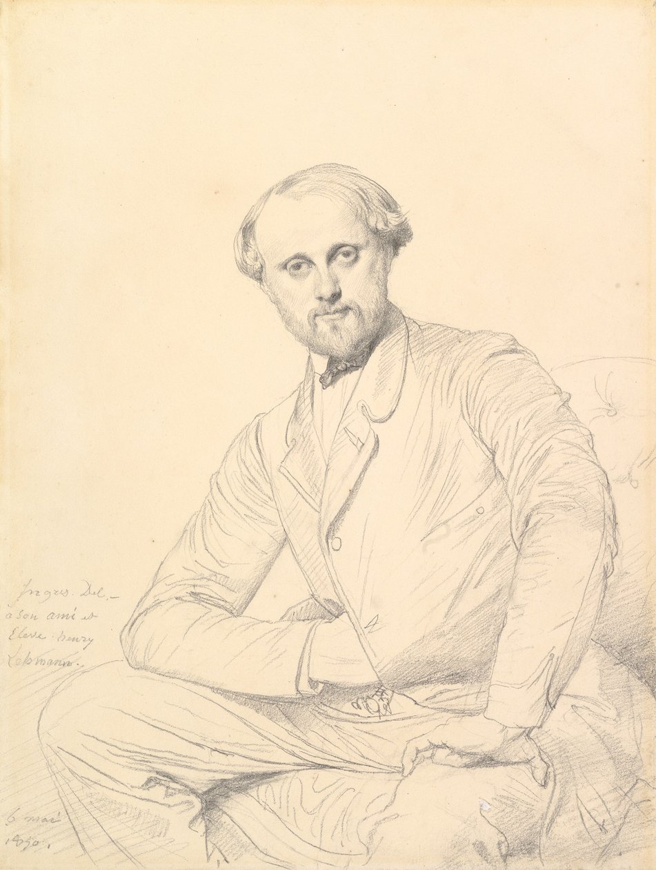 Henri Lehmann de Jean Auguste Dominique Ingres