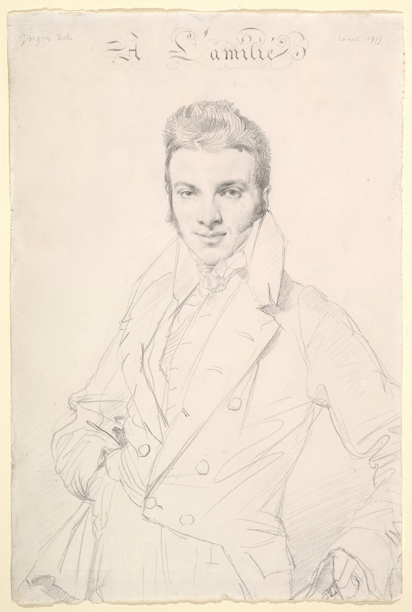 Jean-Joseph Fournier de Jean Auguste Dominique Ingres