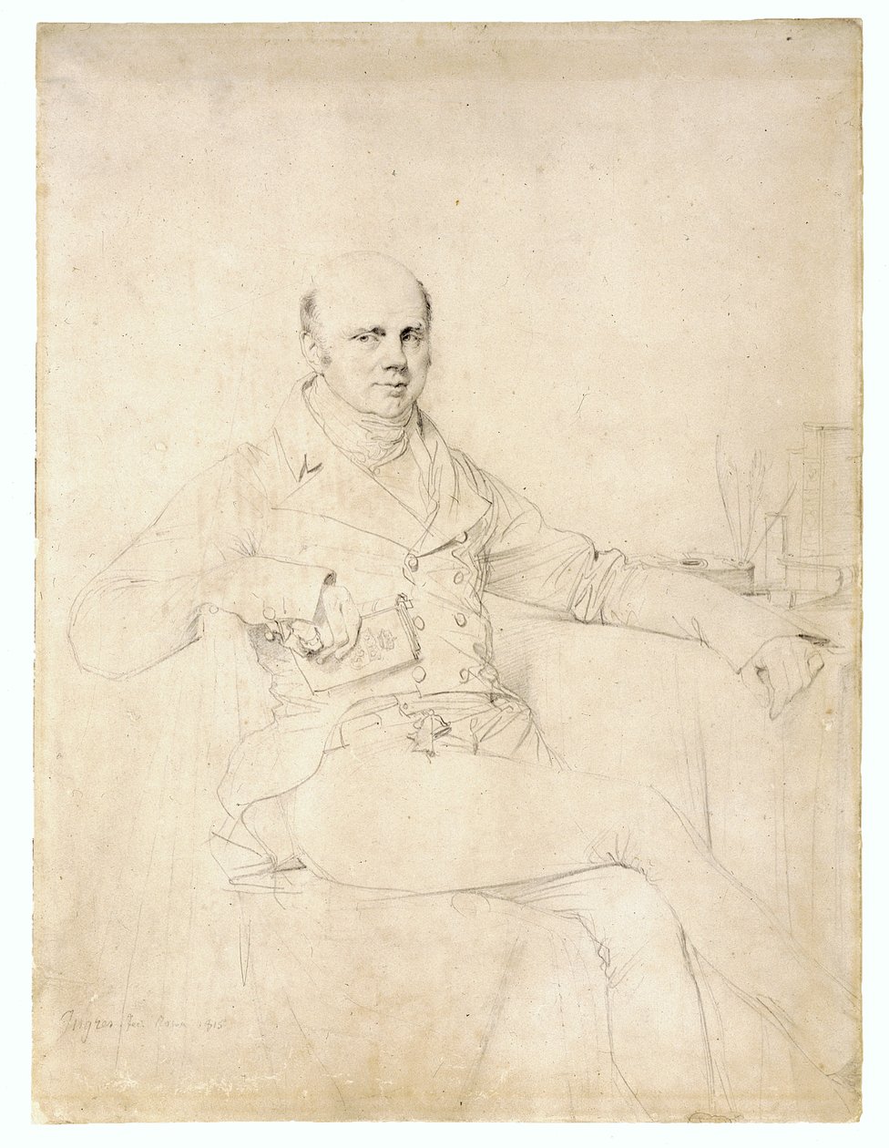 John Russell, sexto duque de Bedford de Jean Auguste Dominique Ingres