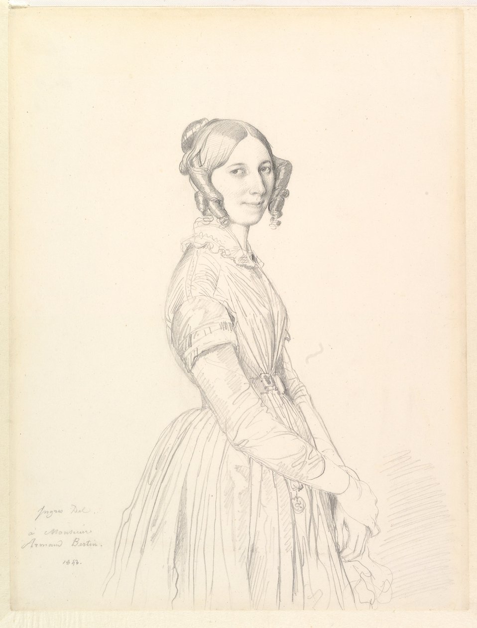 Madame Armand Bertin, nascida Marie-Anne-Cécile Dollfuss de Jean Auguste Dominique Ingres