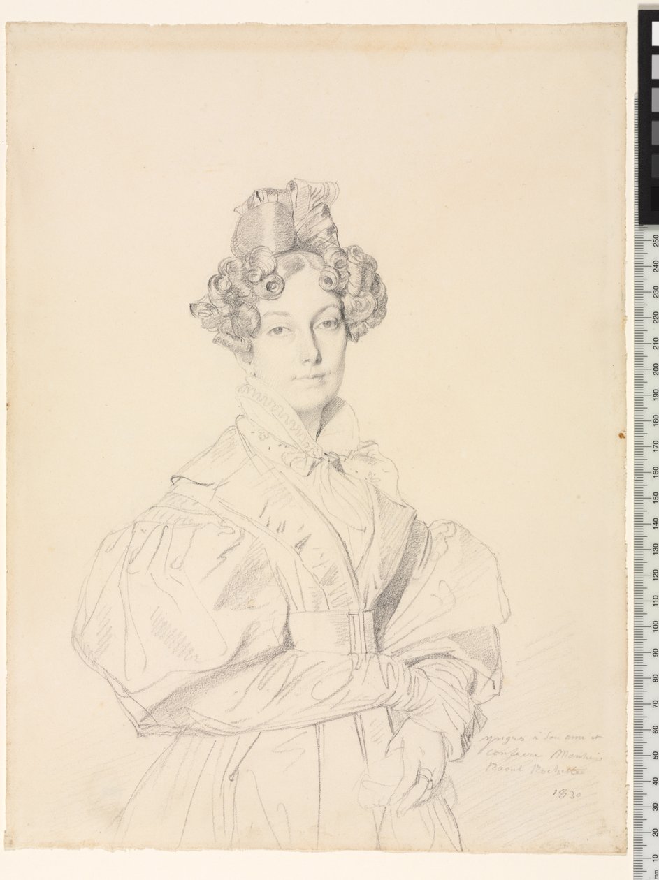 Madame Désiré Raoul-Rochette, 1830 de Jean Auguste Dominique Ingres