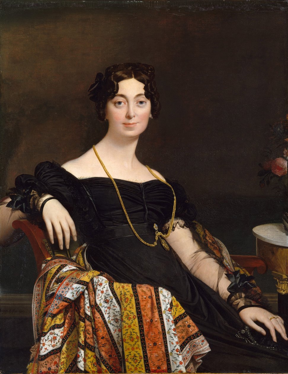 Sra. Jacques-Louis Leblanc de Jean Auguste Dominique Ingres