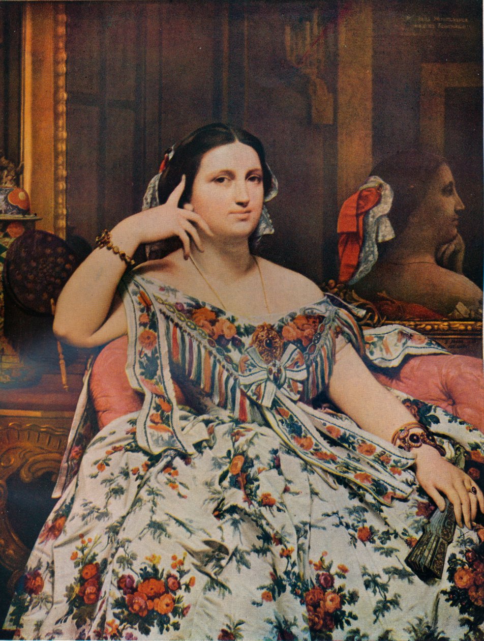 Madame Moitessier, 1856, 1936 de Jean Auguste Dominique Ingres