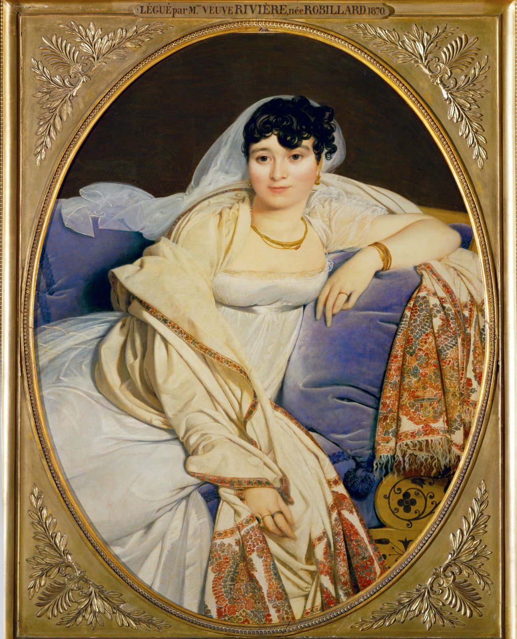 Mme. Riviere, nee Marie Francoise Jacquette Bibiane Blot ... de Jean Auguste Dominique Ingres