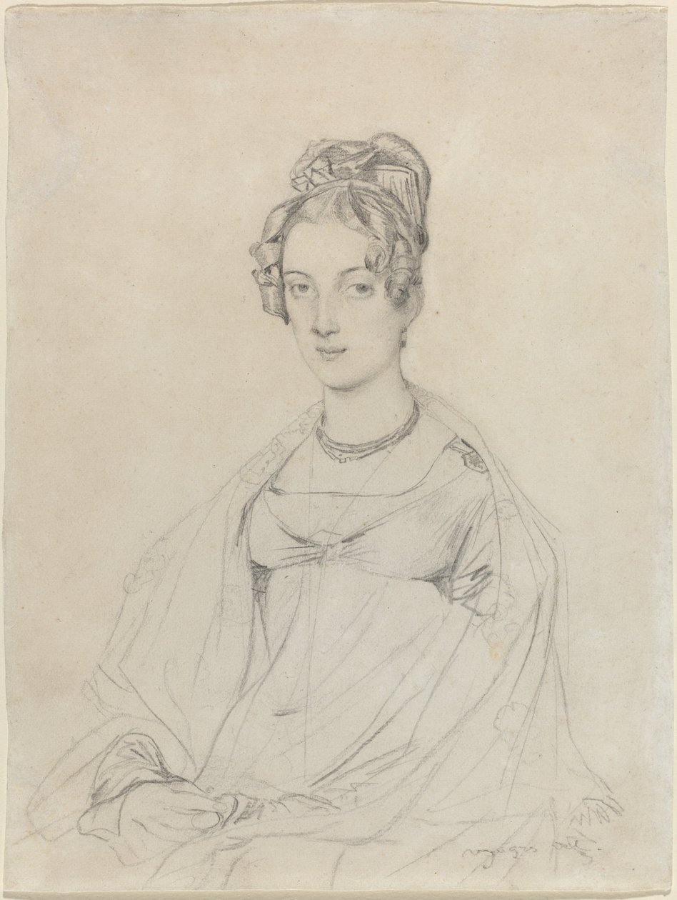 Sra. Edward Dodwell de Jean Auguste Dominique Ingres