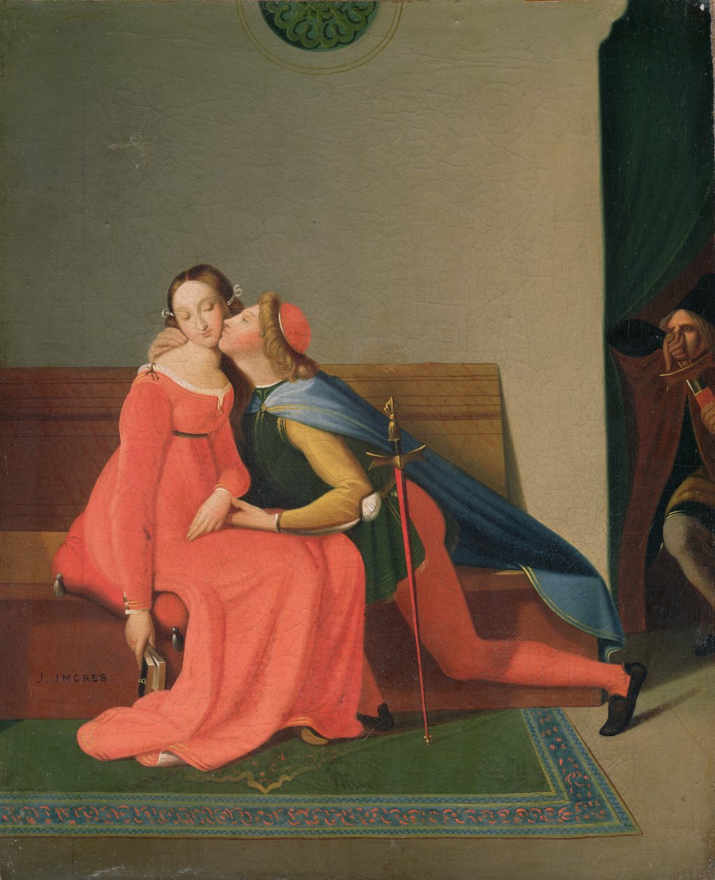 Paolo e Francesca de Jean Auguste Dominique Ingres
