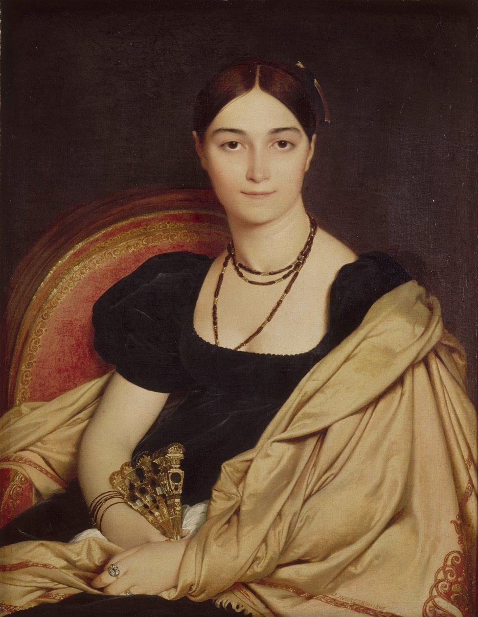 Retrato de Madame Duvaucey de Jean Auguste Dominique Ingres