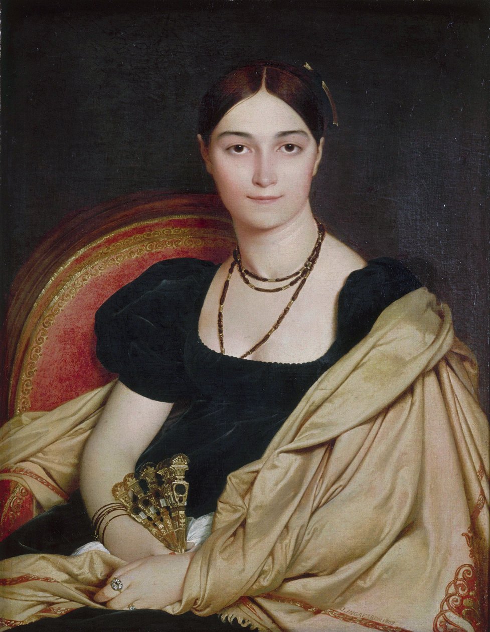 Retrato de Madame Duvaucey de Jean Auguste Dominique Ingres