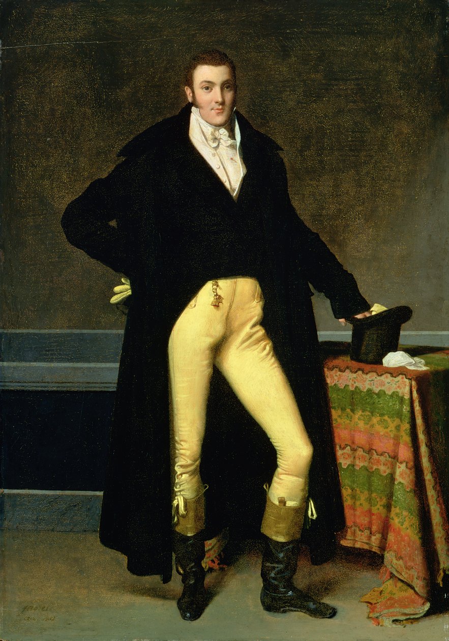 Retrato de Joseph Anthony de Nogent, 1815 de Jean Auguste Dominique Ingres