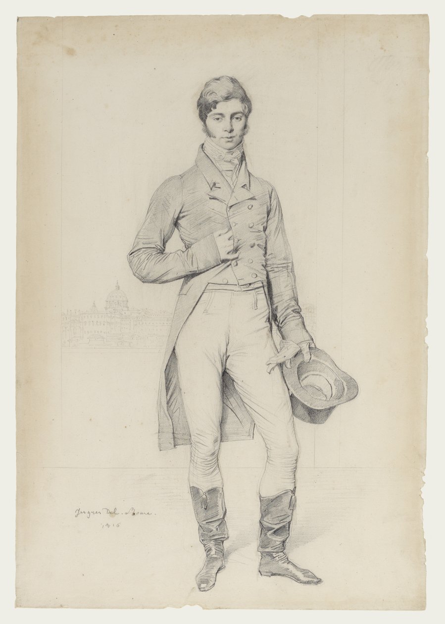 Retrato de Lord Grantham de Jean Auguste Dominique Ingres