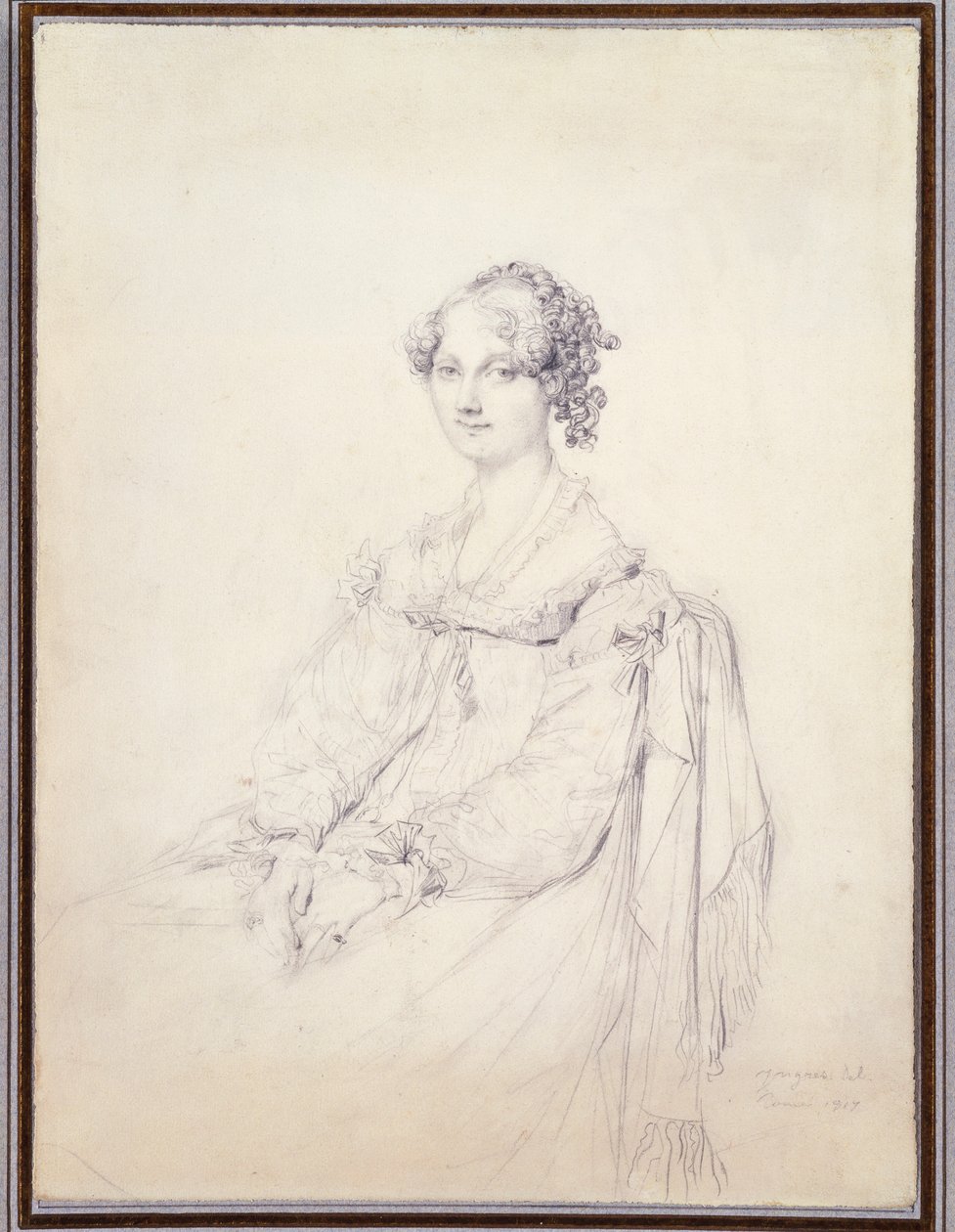 Retrato do Exmo. Sra. Fleetwood Pellew de Jean Auguste Dominique Ingres