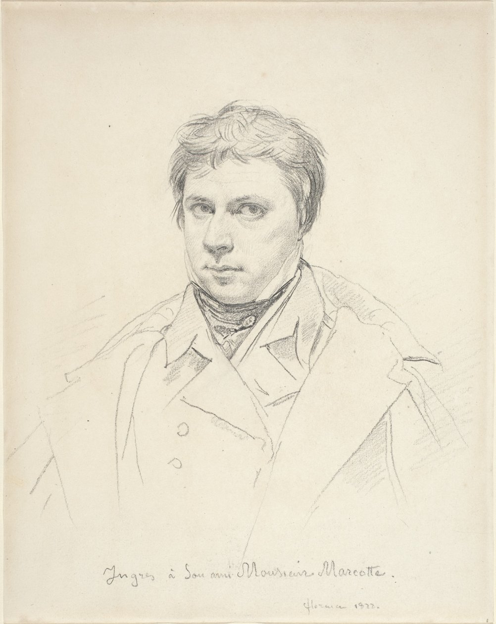 Auto-retrato de Jean Auguste Dominique Ingres