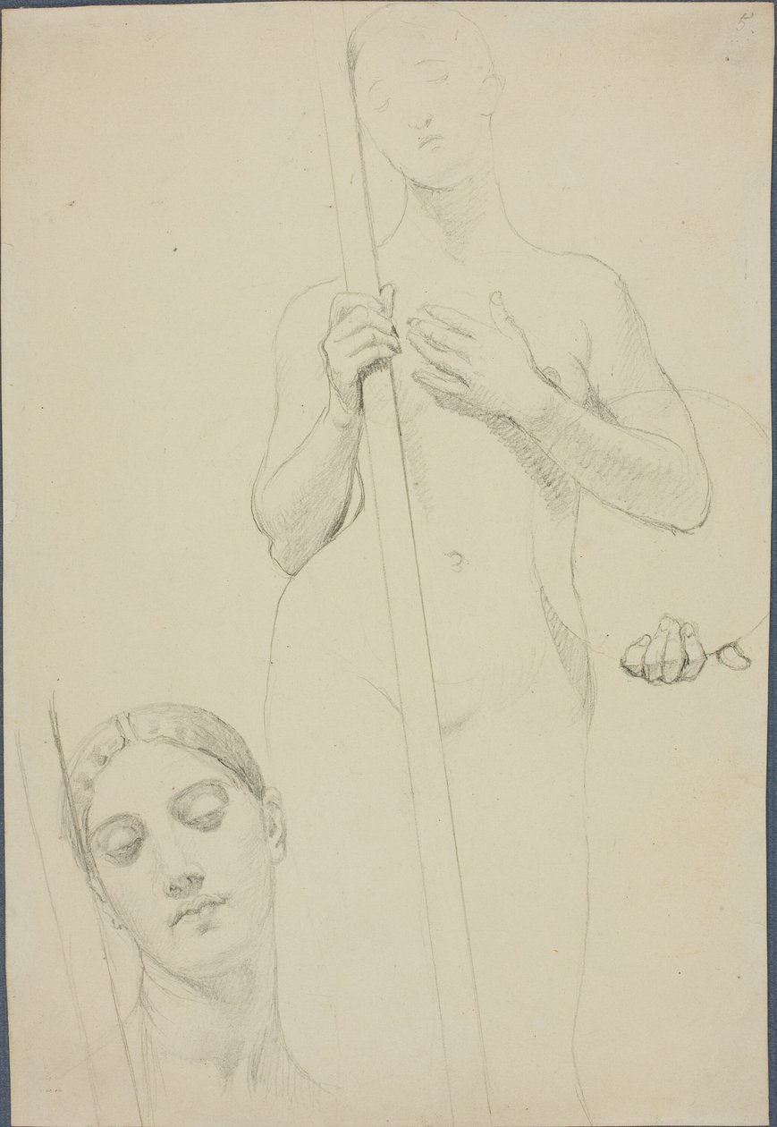 Estudo de Jean Auguste Dominique Ingres