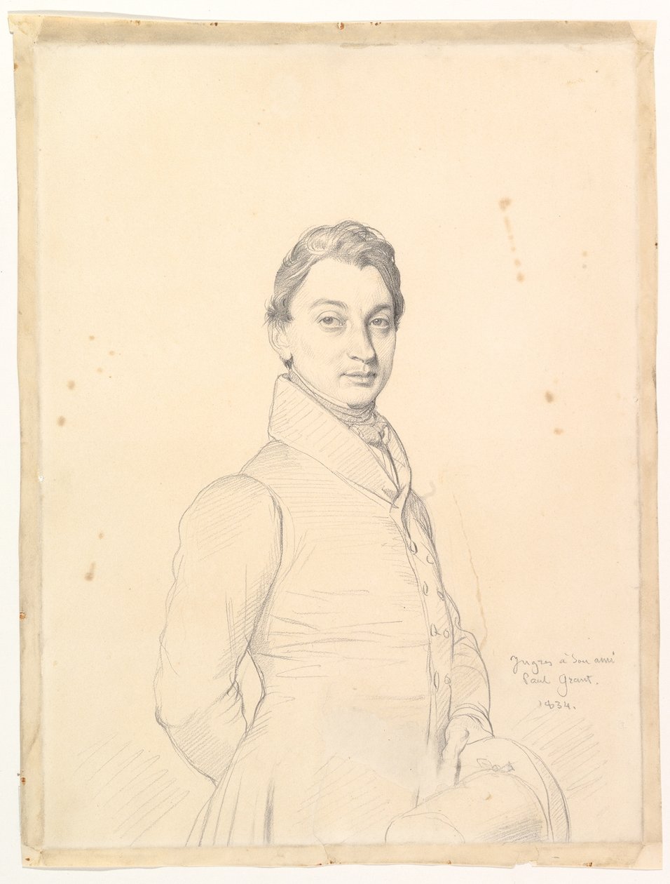 O advogado Paul Grand de Jean Auguste Dominique Ingres