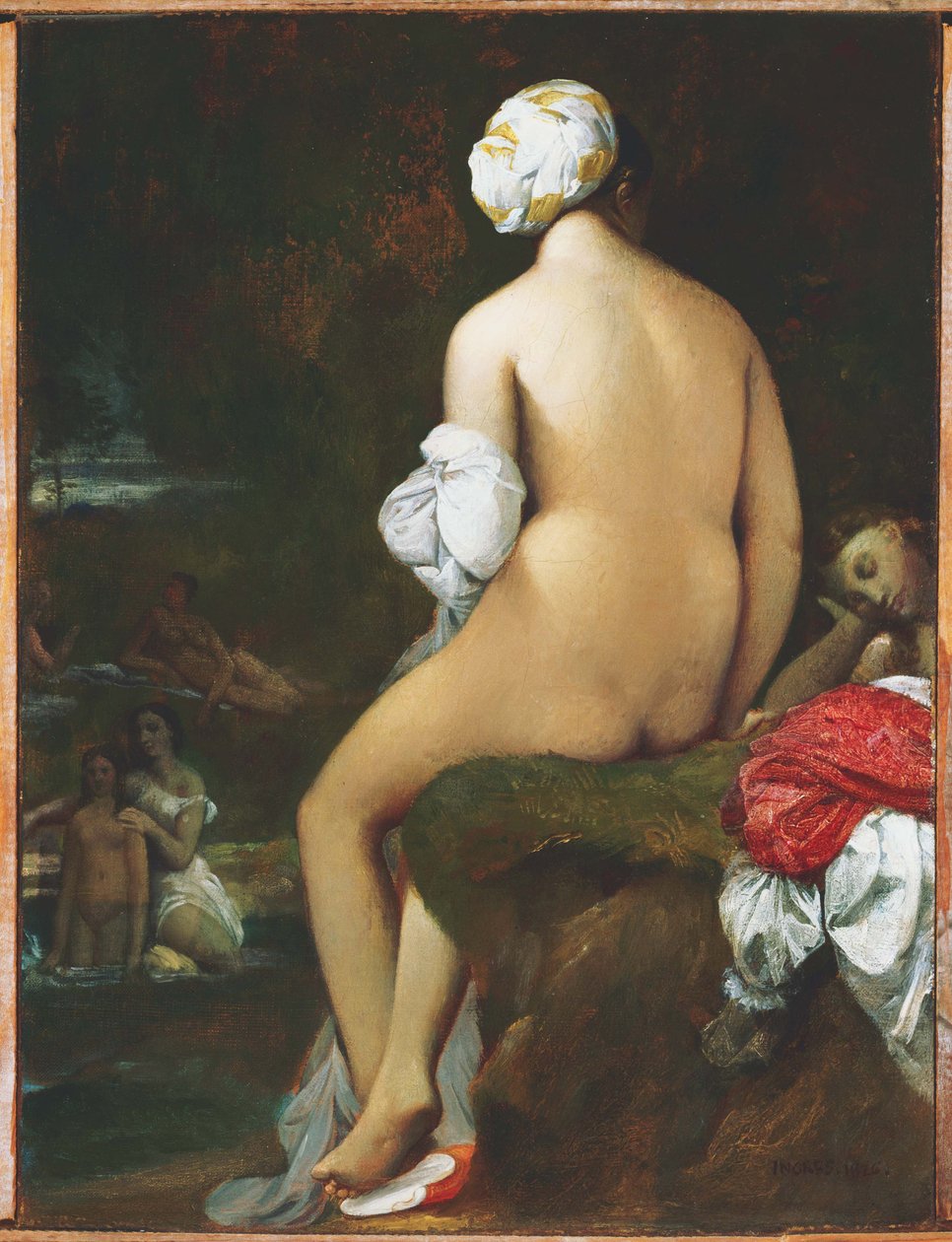 O pequeno banhista de Jean Auguste Dominique Ingres