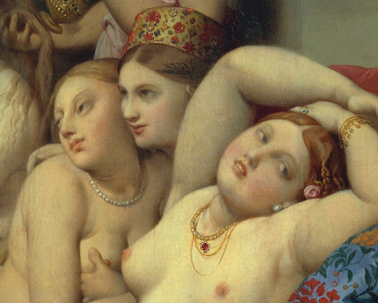 banho turco de Jean Auguste Dominique Ingres